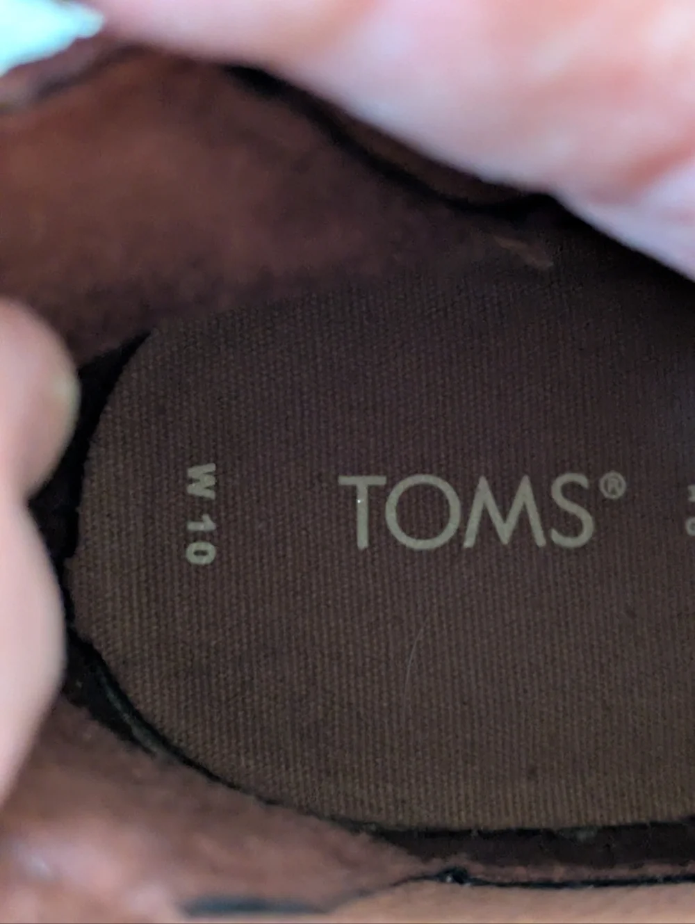 Toms Maggie Leather Lug Boots 10w NWOT - Picture 6 of 11